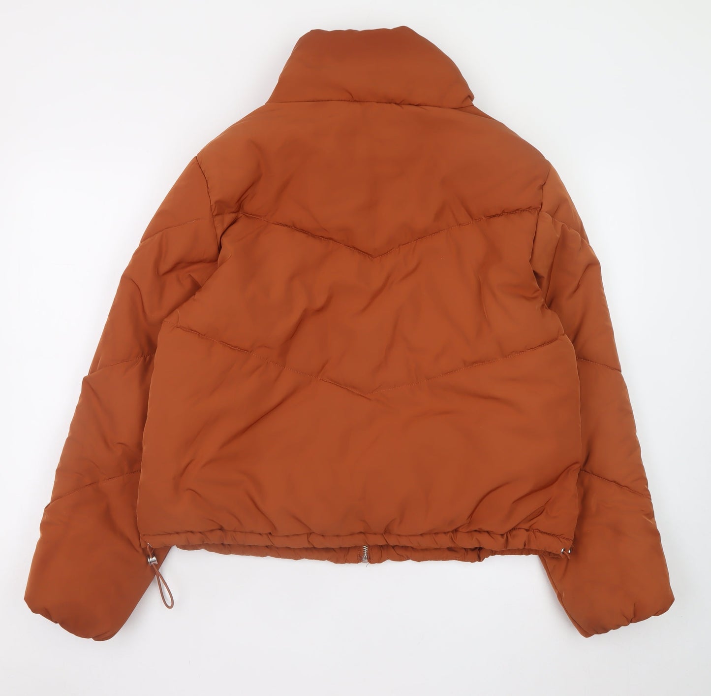 H&M Women’s Brown Short Puffer Jacket Size S