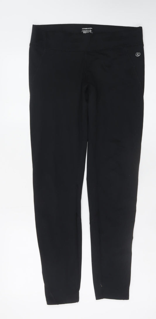 Dunnes Stores Women Black Medium Ankle Leggings Performance Sport