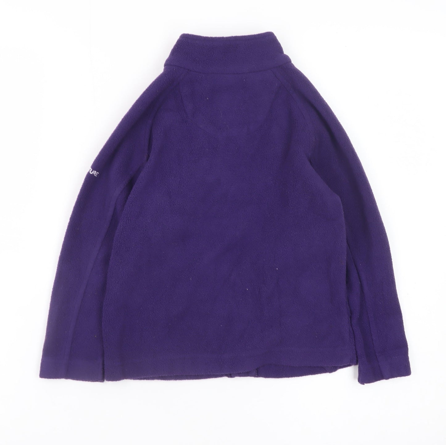 Regatta Girls Purple Fleece Full Zip Outdoor Jacket 3-4 Years