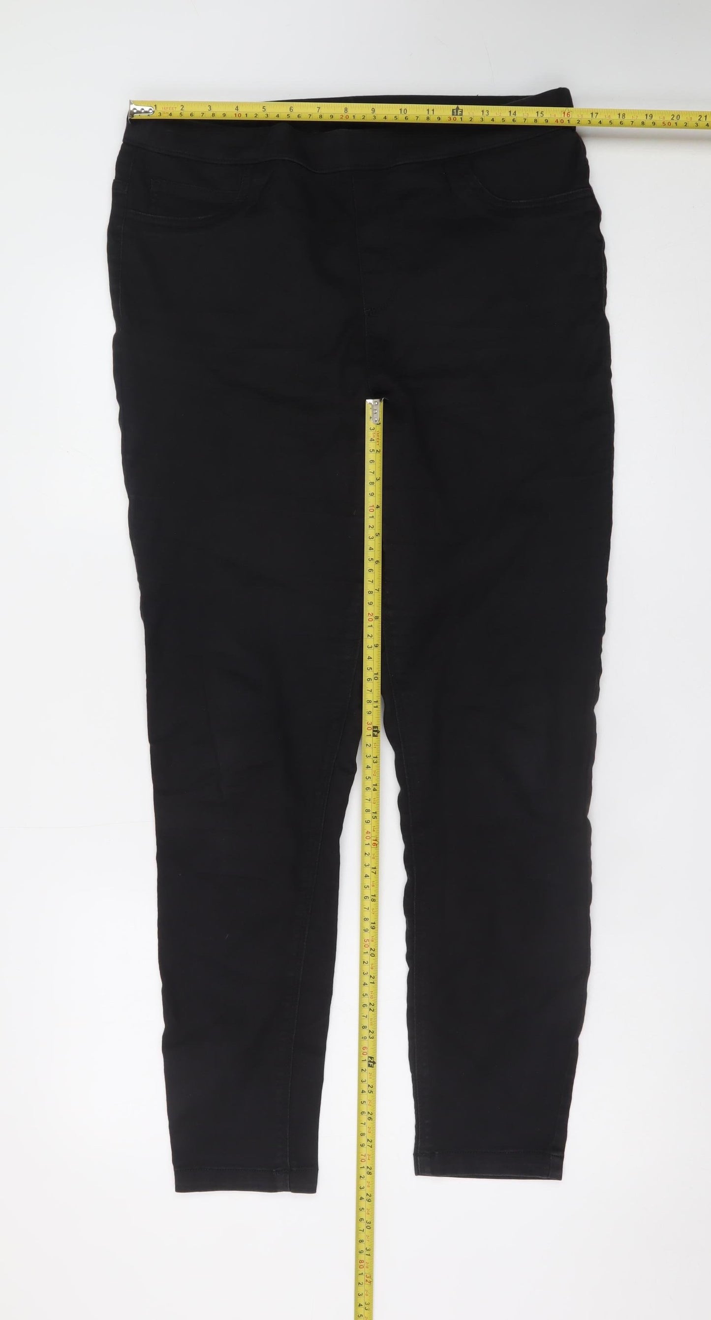 Dunnes Stores Women’s Black Skinny Stretch Jeans Size 16