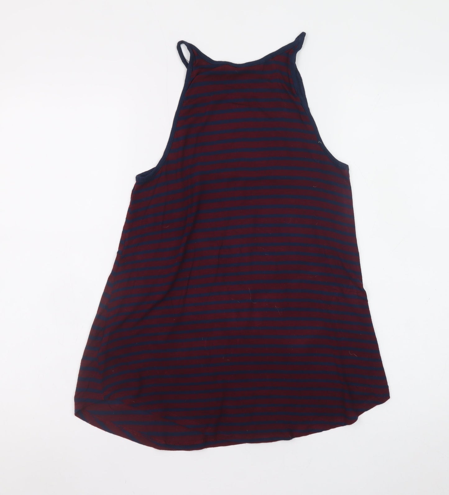 Bluenotes Women's Multicoloured Striped Tank Top S Jersey Cotton