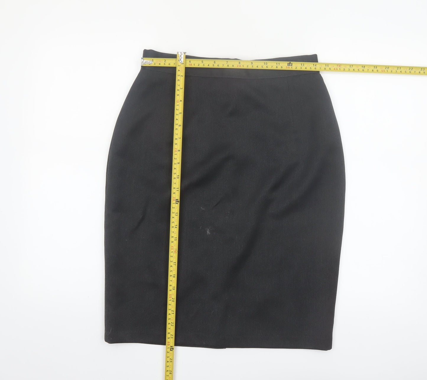 St Bernard Women's Black Size 14 Pencil Skirt Workwear Formal