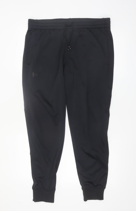 Under Armour Men Black XL ColdGear Joggers Tapered Fit
