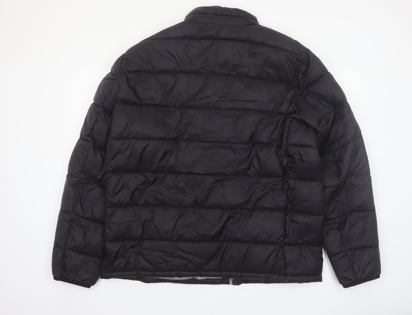 Dunnes Stores Men's Black 2XL Puffer Jacket Water Resistant
