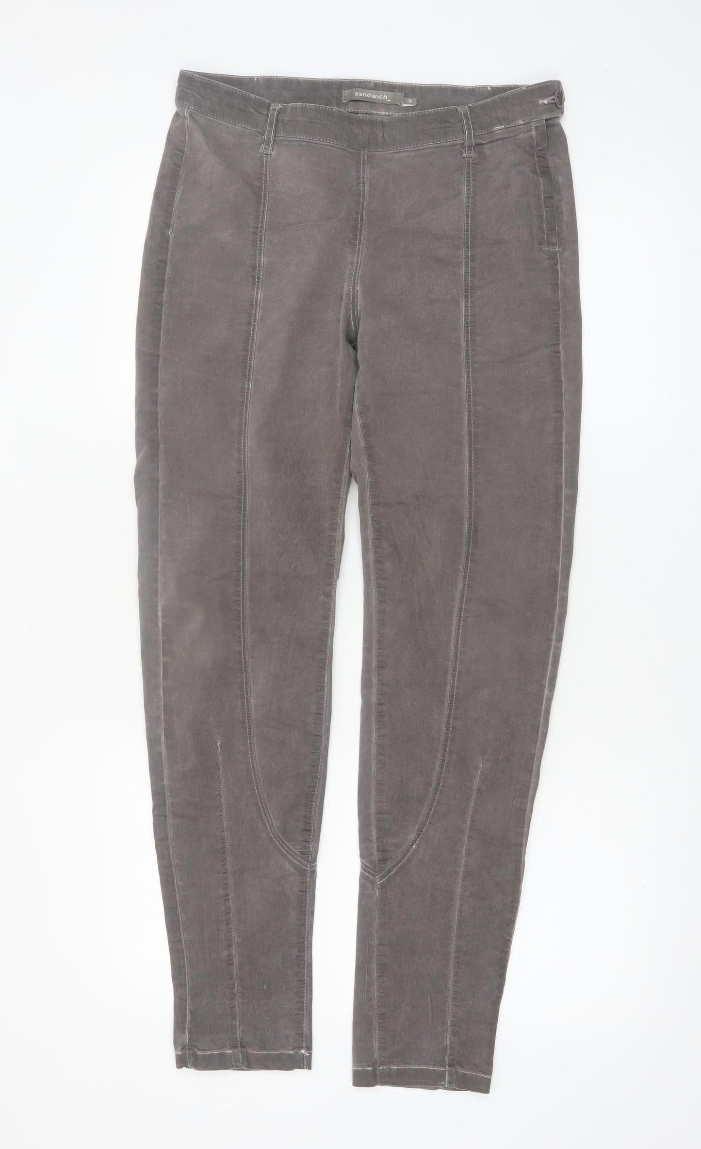 Sandwich Women’s Grey Skinny Corduroy Jeans Size 10