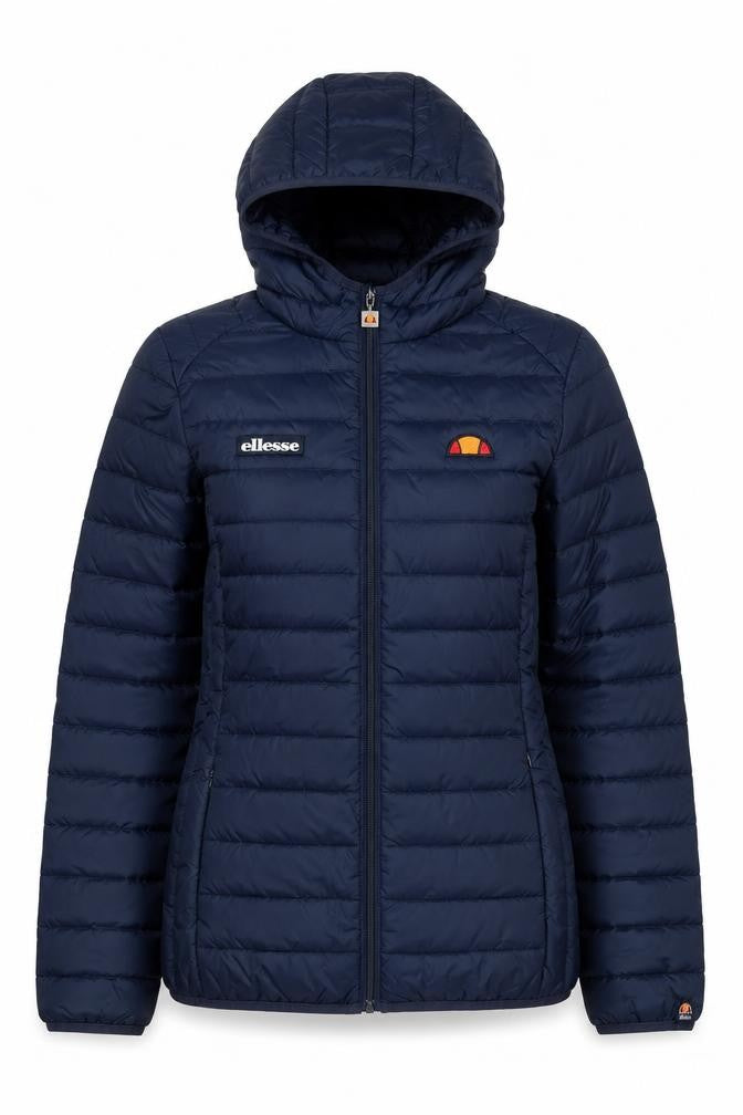 Ellesse Women's Blue Hooded Puffer Jacket Size 14