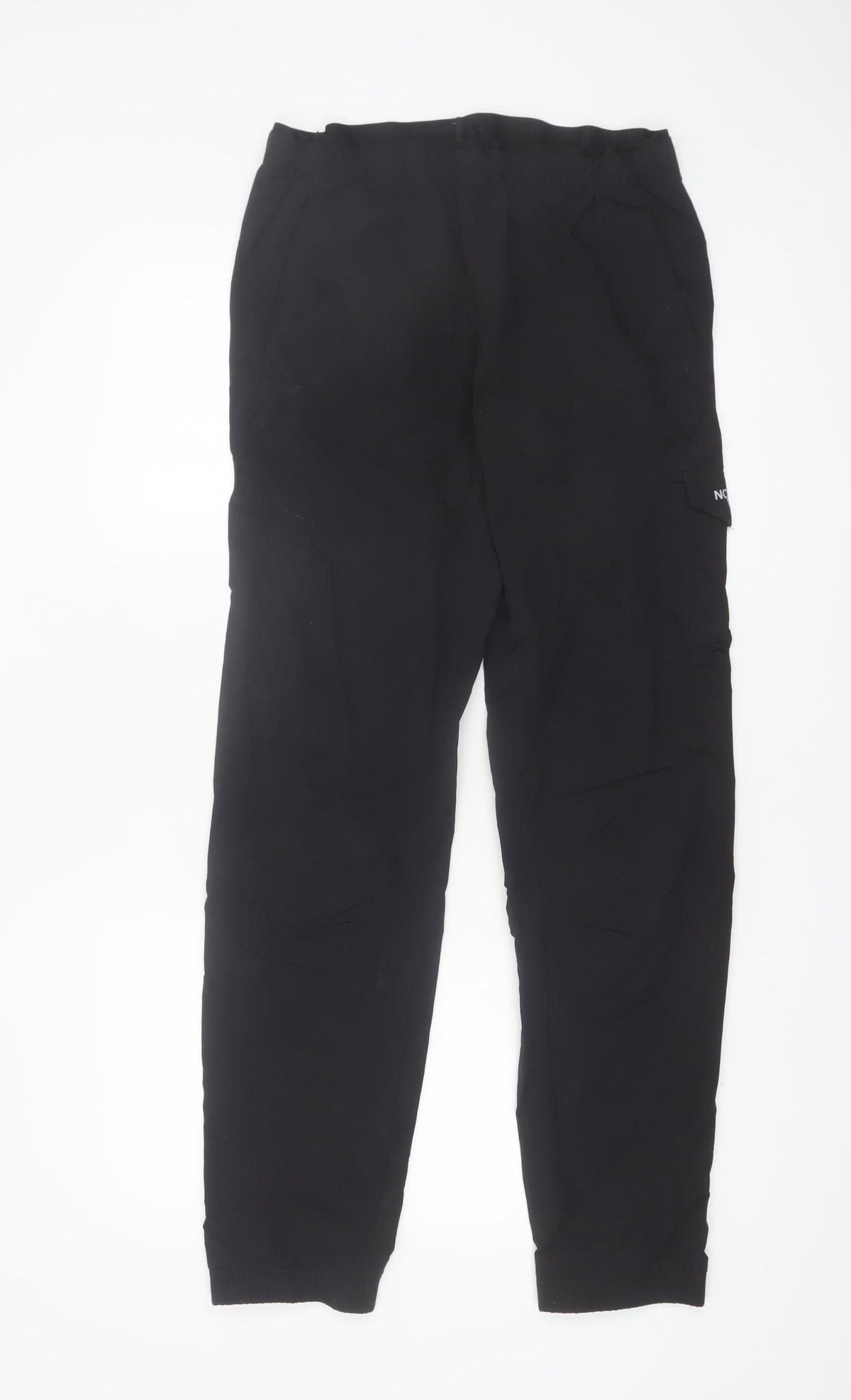The North Face Boys Black Nylon Cargo Trousers XXLT Adjustable Waist Outdoor