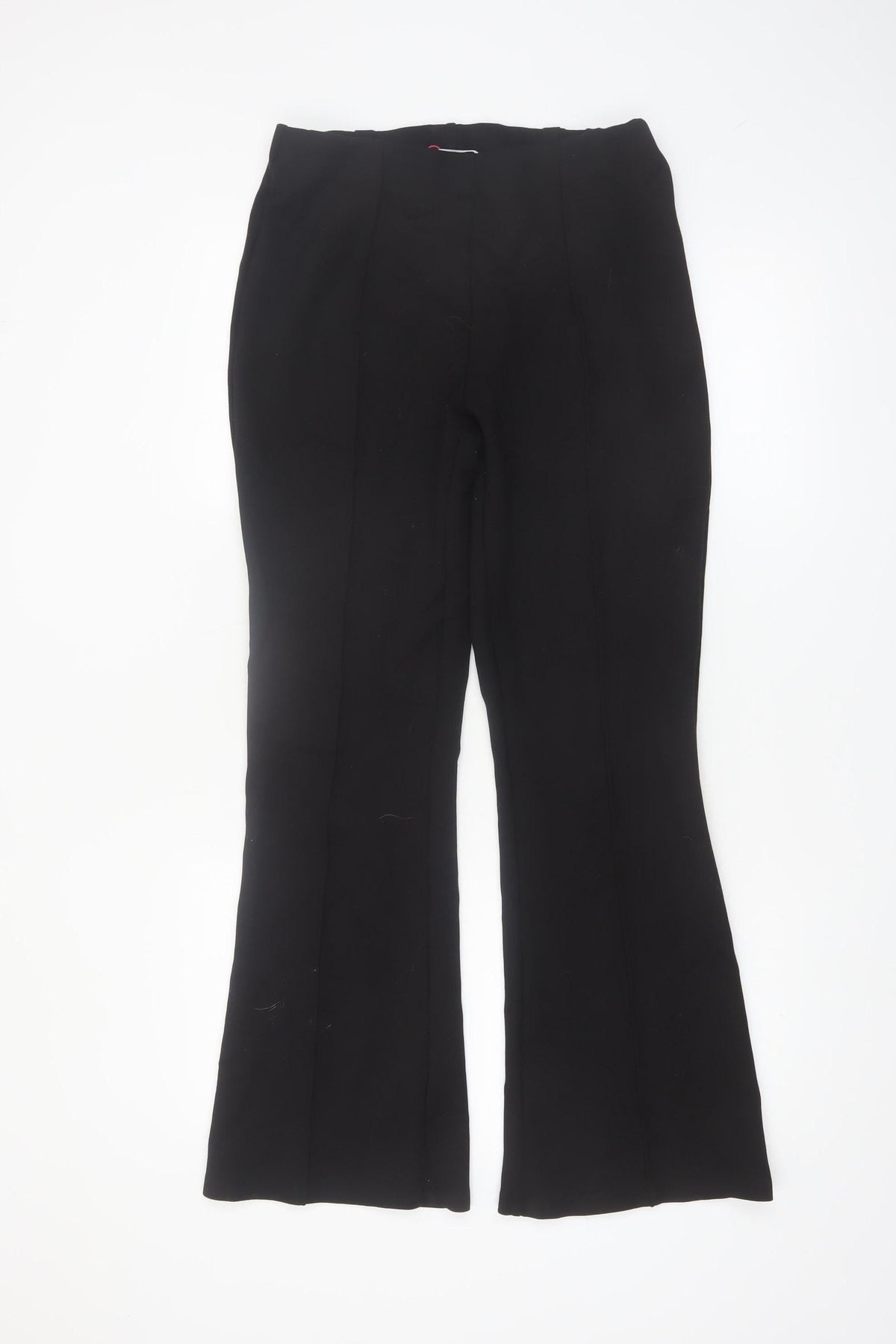 Savida Women's Black Flared Dress Pants Trousers Size 12