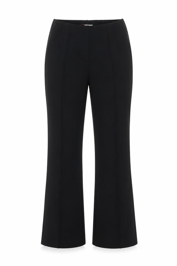 Savida Women's Black Flared Dress Pants Trousers Size 12