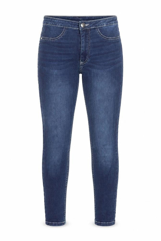Poco by Pippa Women's Blue Skinny Jeans Size 8S Denim Stretch