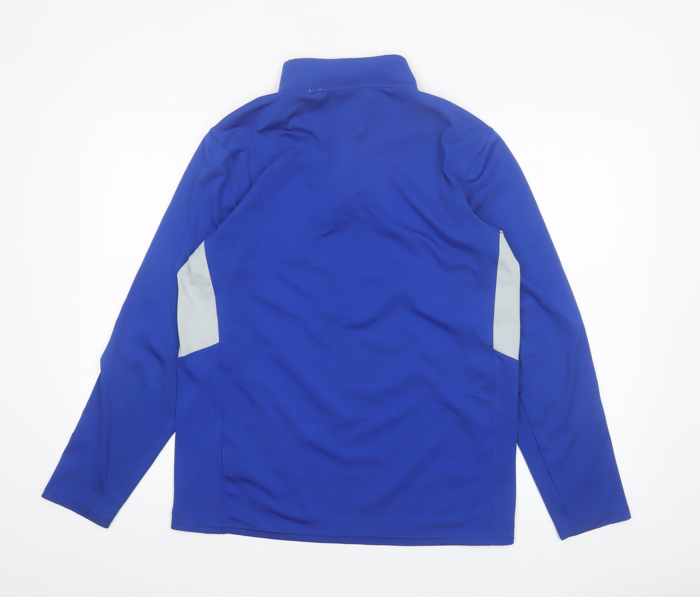 Puma Men's Blue M Athletic 1/4 Zip Sweatshirt Sports Top
