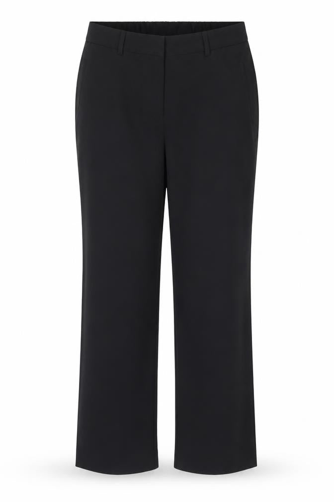 Dunnes Women’s Black Size 10 Straight Leg Trousers Workwear