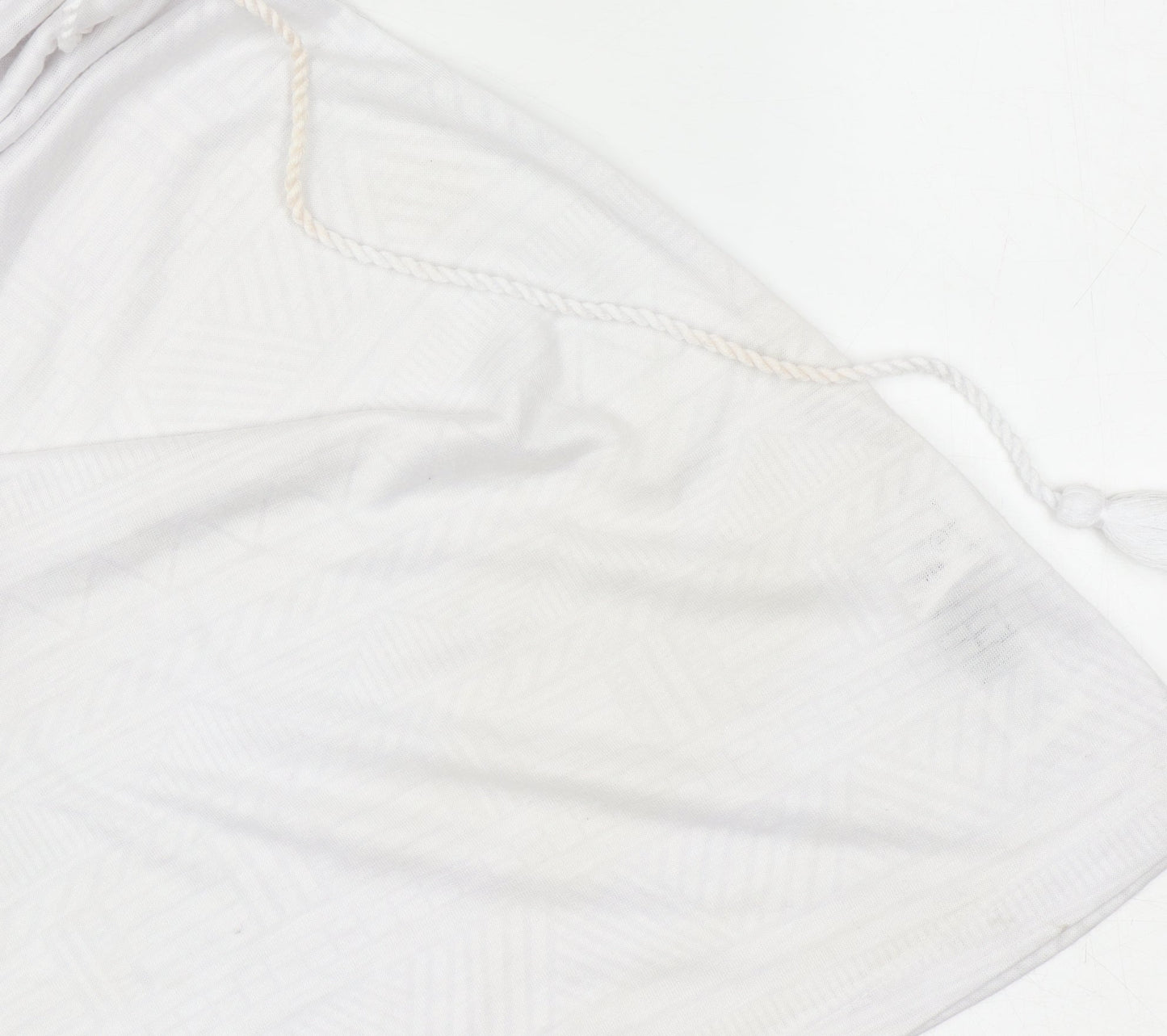 Primark Women’s White Tunic Kimono Sleeve Boho Blouse Size M