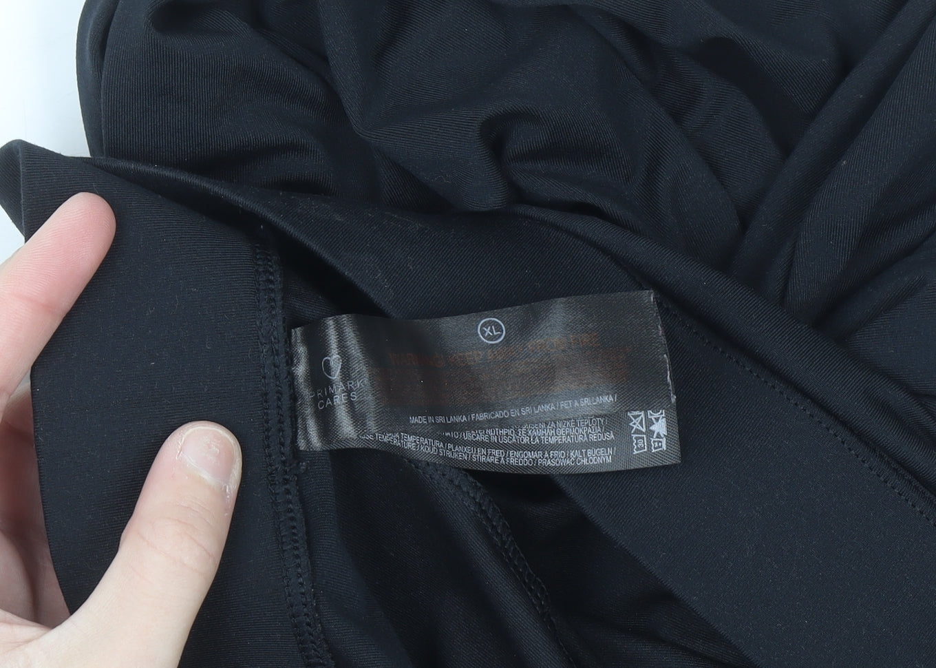 Primark Women's Black XL Stretch Leggings for Yoga & Training