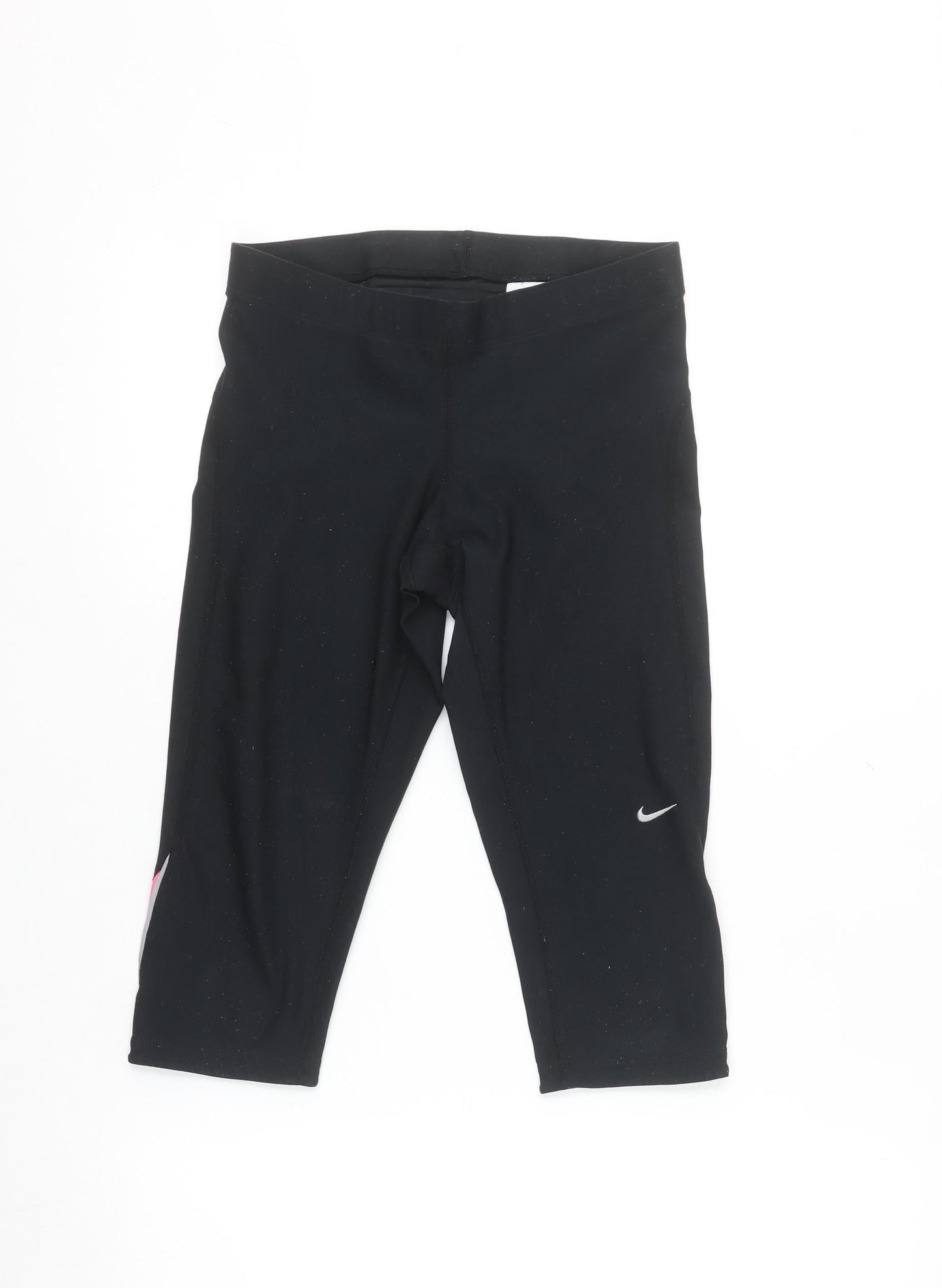 Nike Womens Black Dri-Fit Compression Running Shorts Size S UK 8/10
