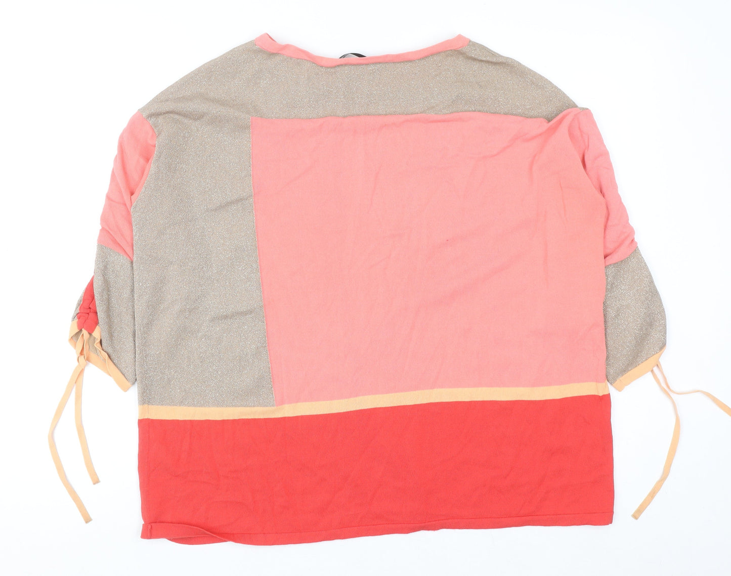 Betty Barclay Women’s Multicoloured Relaxed Pullover Jumper Size 16
