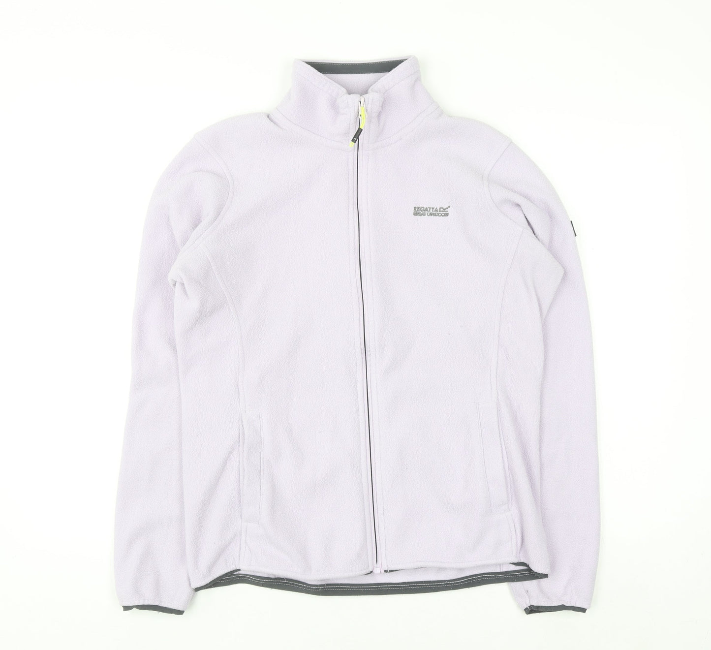 Regatta Women’s Lilac Full Zip Fleece Jacket UK 12 Polyester Outdoor