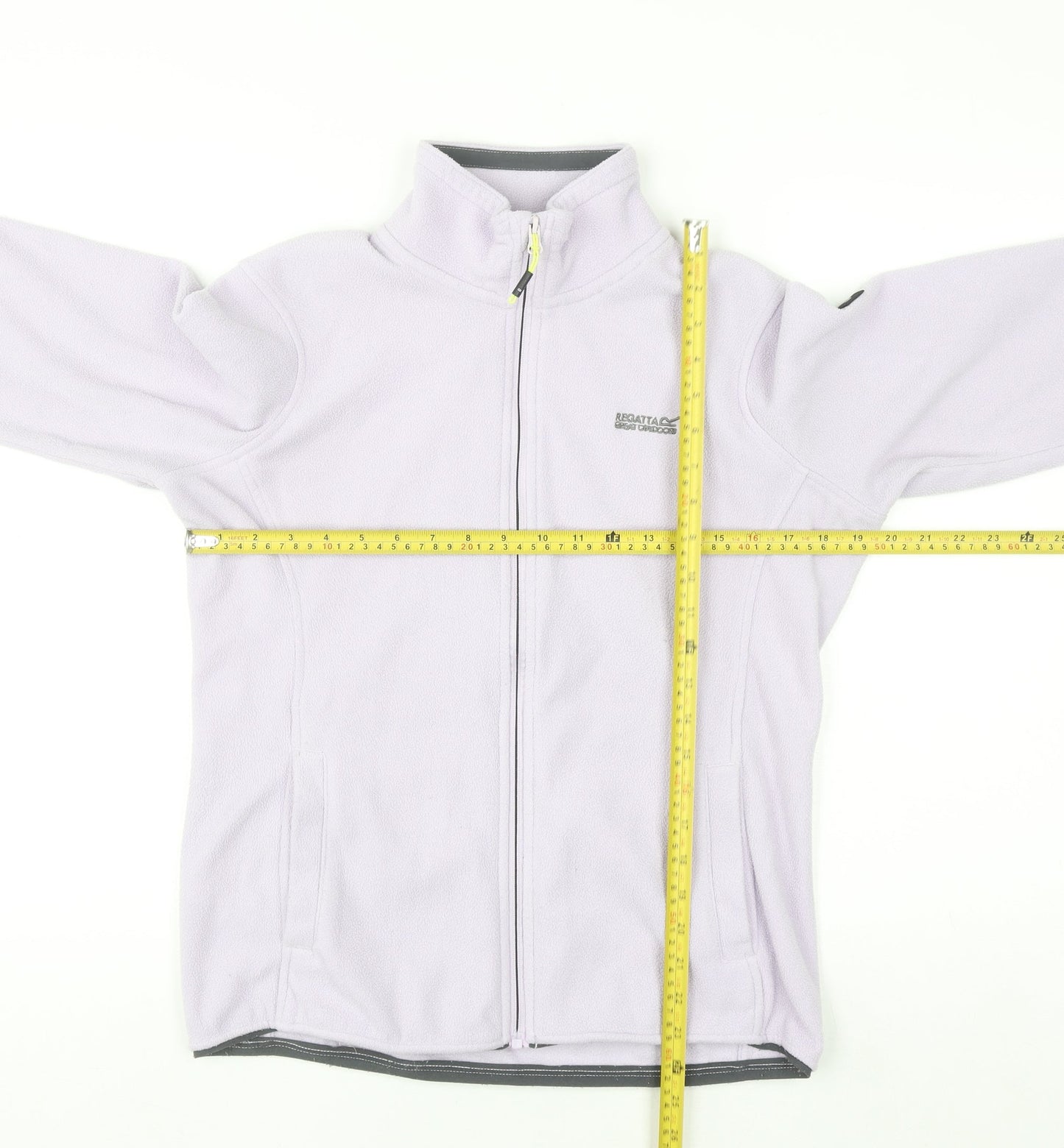 Regatta Women’s Lilac Full Zip Fleece Jacket UK 12 Polyester Outdoor