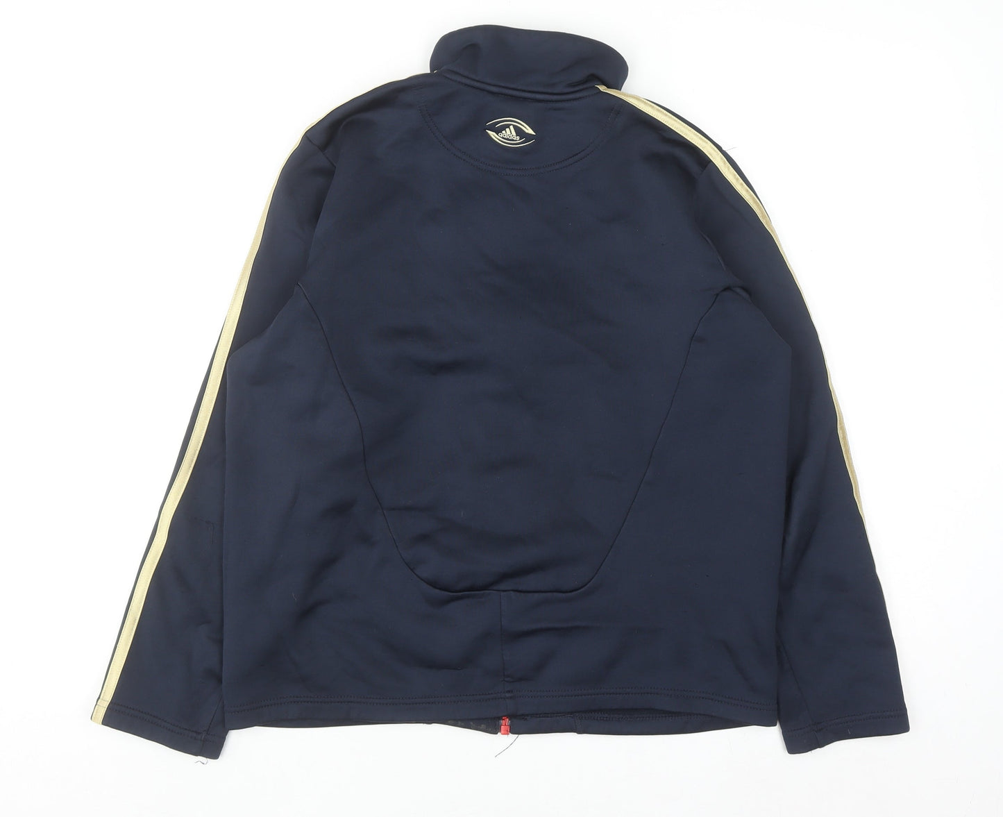 Adidas Boys Blue Full Zip ClimaWarm Sweatshirt 13-14 Years