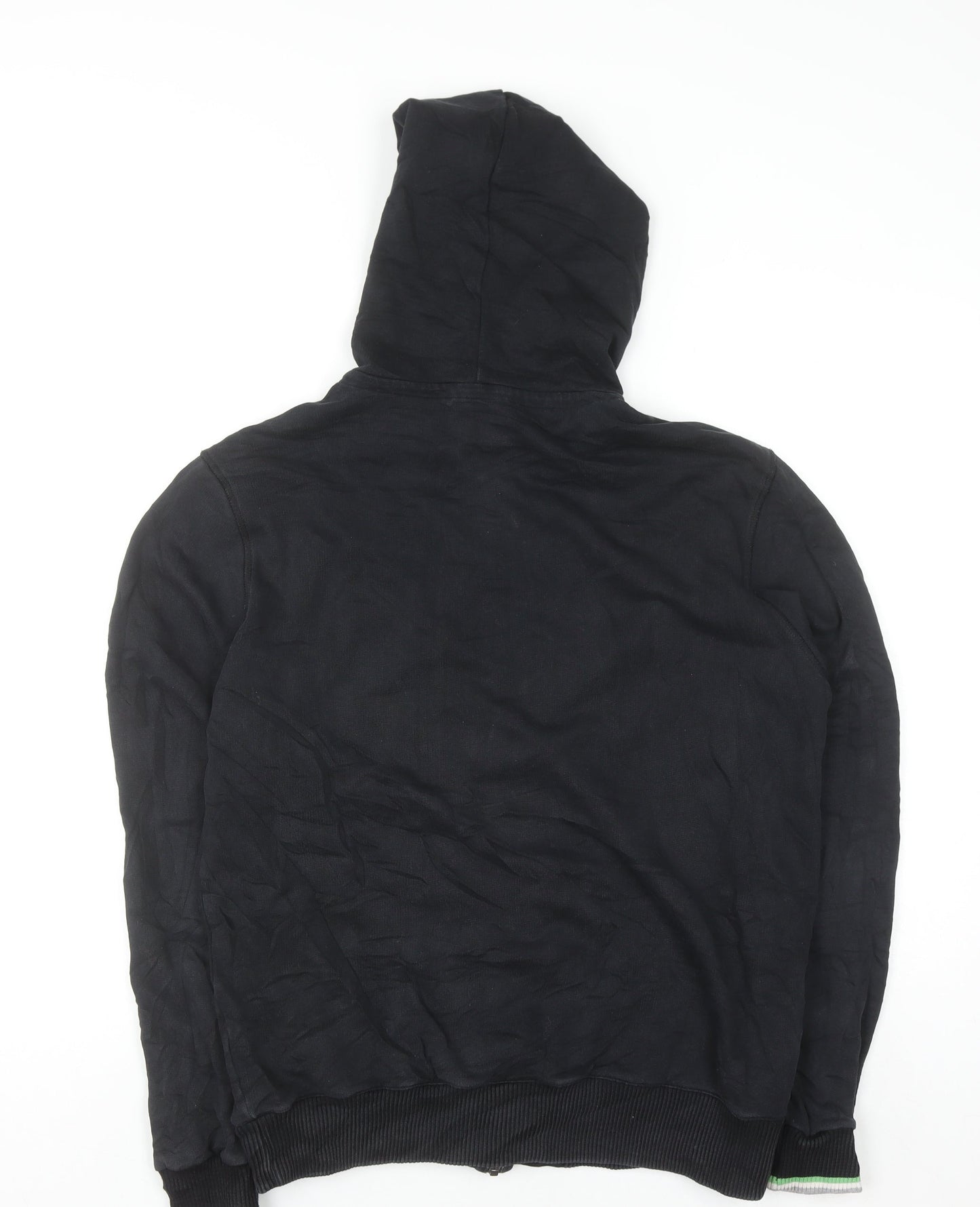 Le Coq Sportif Men's Black Full Zip Hoodie Size L