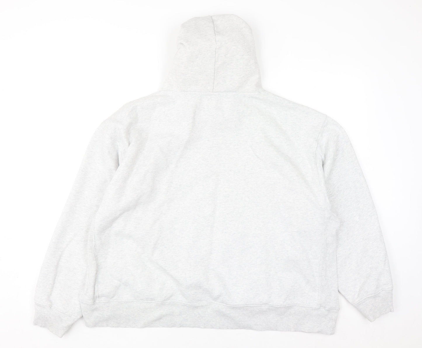 Victoria's Secret PINK Women's Grey Hoodie XXL Cotton Blend Pullover