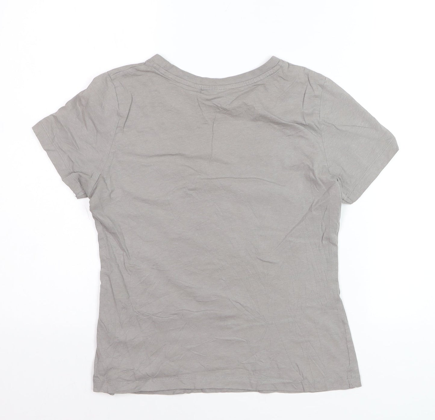 Guns N' Roses Girls Grey Graphic Band T-Shirt Small 10-12 Years