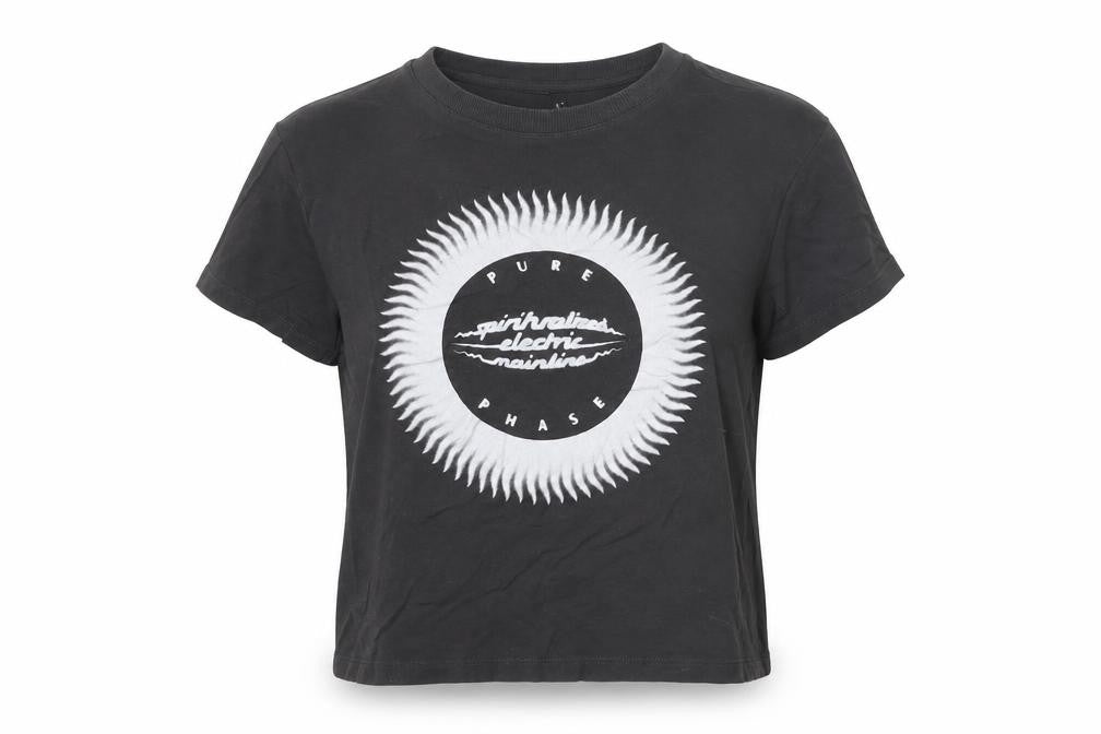 H&M Divided Women's Black Music Graphic T-Shirt Size 10