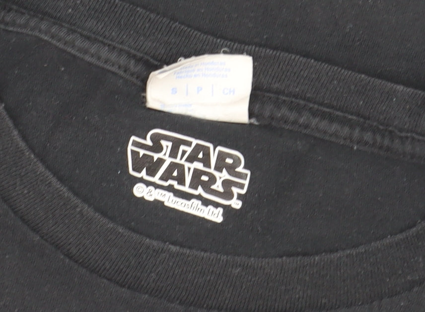Star Wars Boys Black Small Graphic T-Shirt The Rise of Skywalker