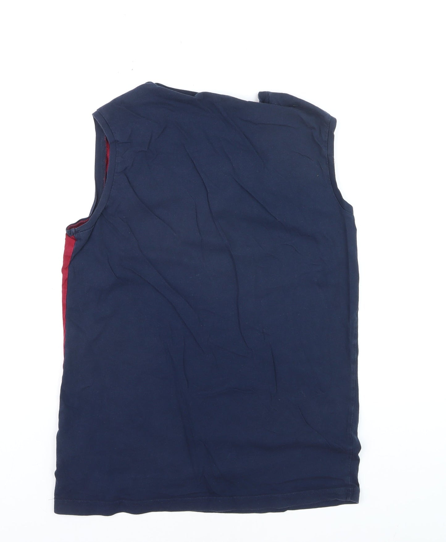 LC Waikiki Men's Blue Classic Sleeveless Casual Top Size S