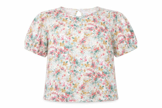 FatFace Womens Multicoloured Floral Cotton Tunic Blouse Size 18