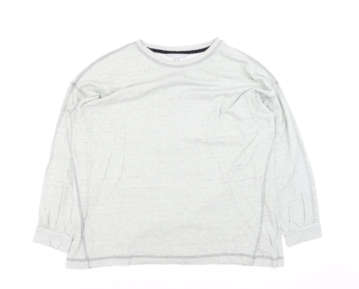 Next Women Grey Long Sleeve Basic Jersey T-Shirt Size 20
