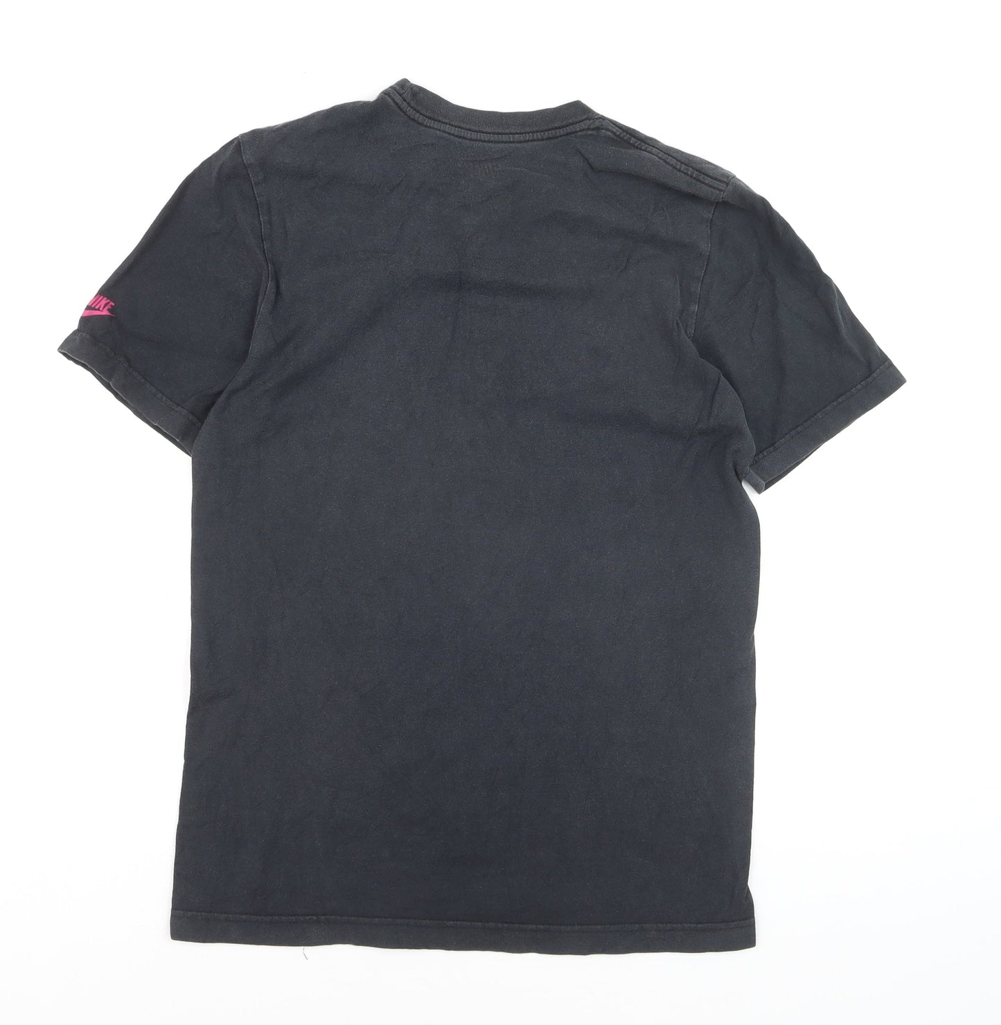 Nike Womens Black Graphic T-Shirt Small Short Sleeve Sportswear