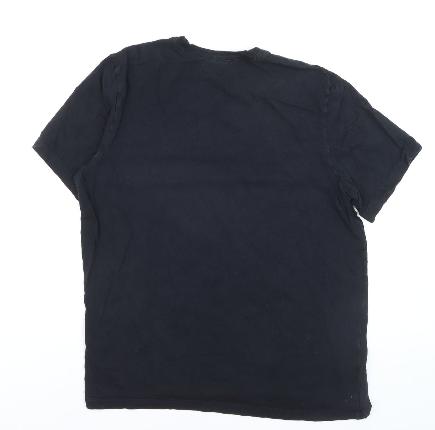 Nike Men's Black Air Logo Crew Neck Short Sleeve T-Shirt Size L