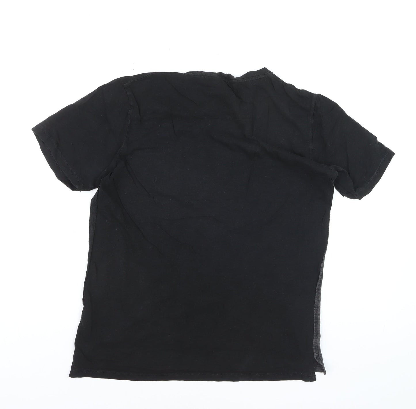 ONLY & SONS Men's Black Colourblock Slim Fit T-Shirt L