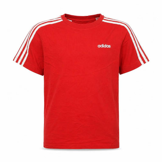 Adidas Boys Red Crew Neck Short Sleeve T-Shirt 11-12 Years