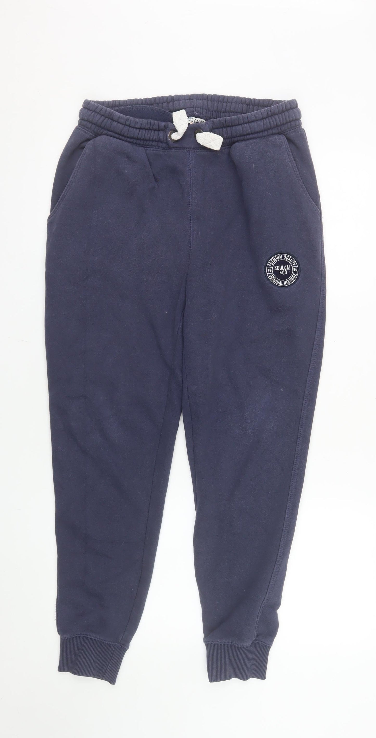 SoulCal & Co Men's Blue Small Jogger Fleece Sweatpants