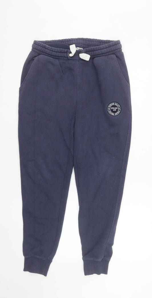 SoulCal & Co Men's Blue Small Jogger Fleece Sweatpants
