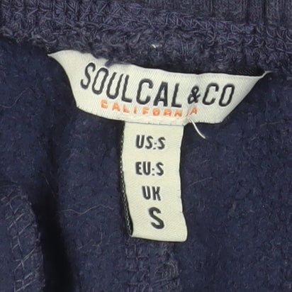 SoulCal & Co Men's Blue Small Jogger Fleece Sweatpants
