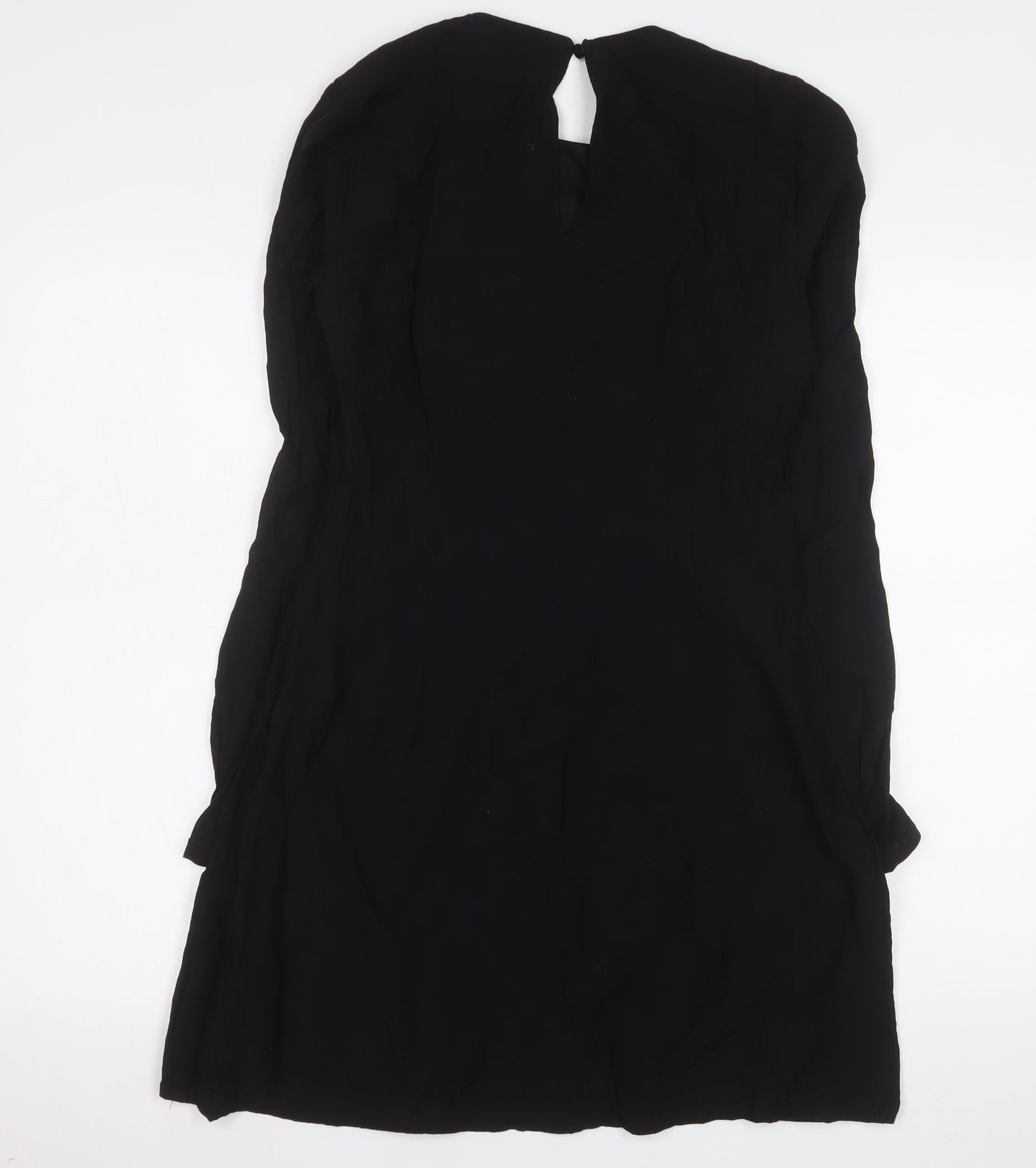 Zara Women Black Knee Length Sheath Dress Size 12