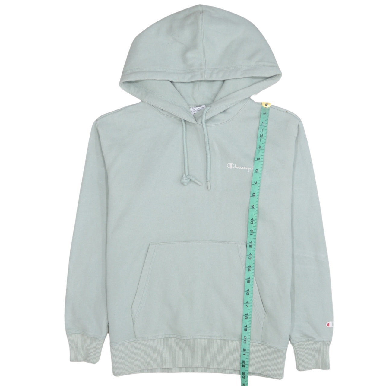 Champion Women's Light Green XS Pullover Hoodie Sweatshirt