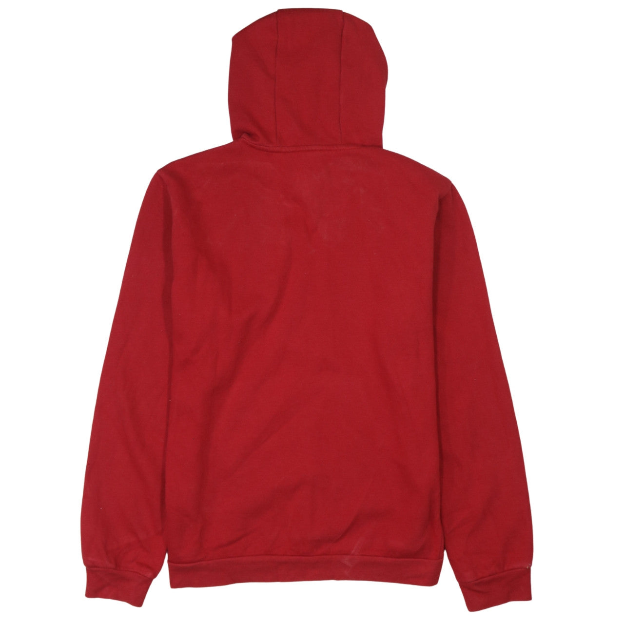Adidas Men's Red Pullover Hoodie Small Regular Fit Sports Fleece