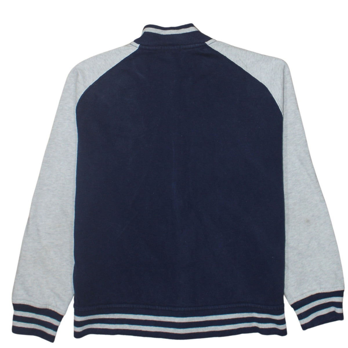 Ralph Lauren Boys Blue & Grey Full Zip Sweatshirt L Embroidered Logo