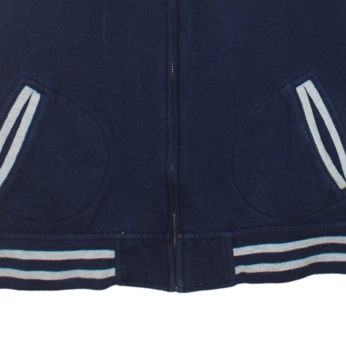 Ralph Lauren Boys Blue & Grey Full Zip Sweatshirt L Embroidered Logo