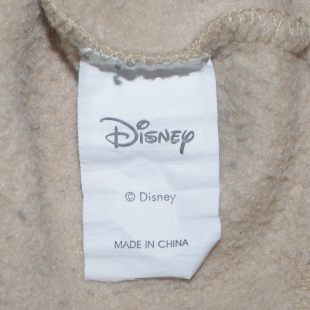 Disney Women Beige Winnie the Pooh Pullover Sweatshirt XS