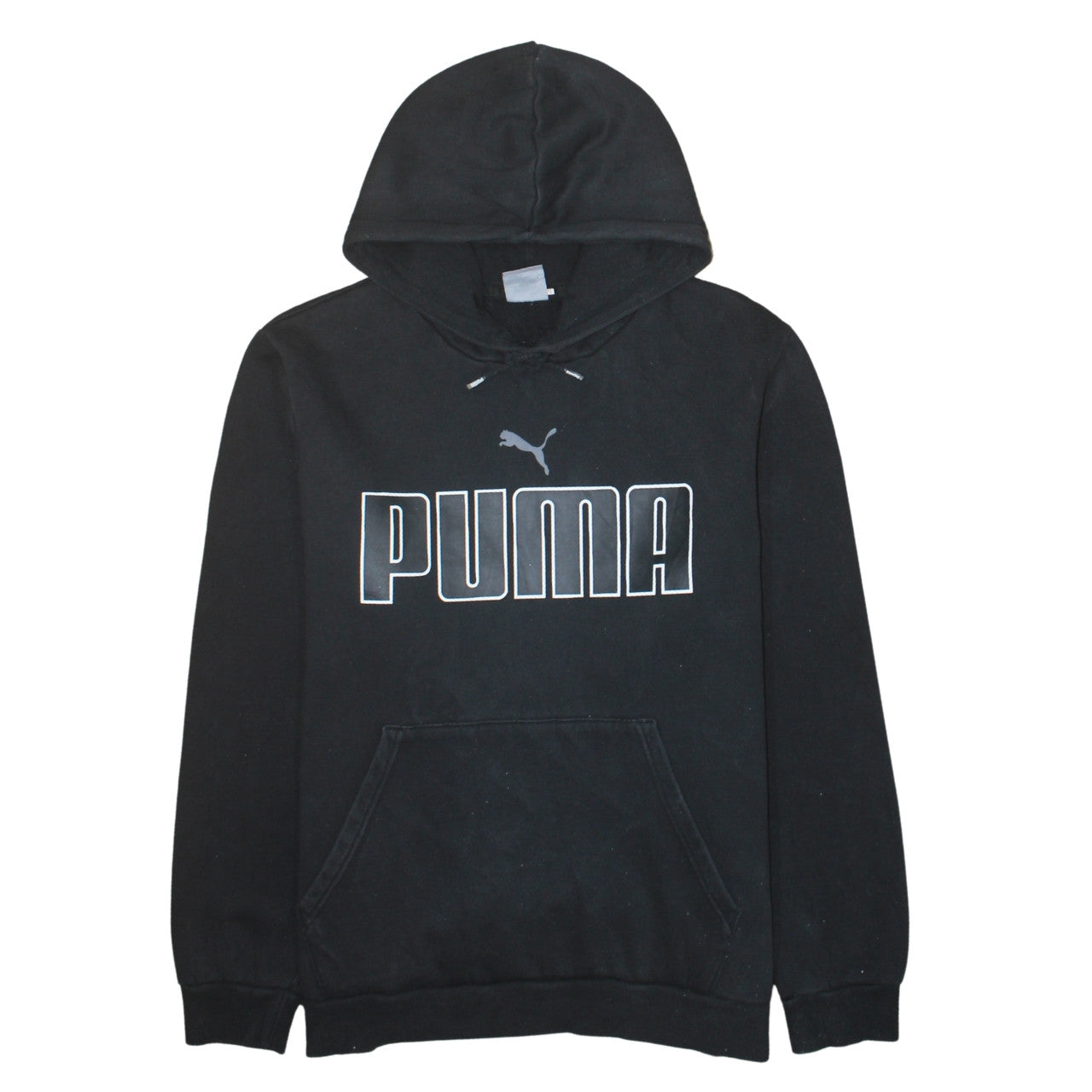 Puma Men’s Black XL Pullover Hoodie Fleece Sportswear