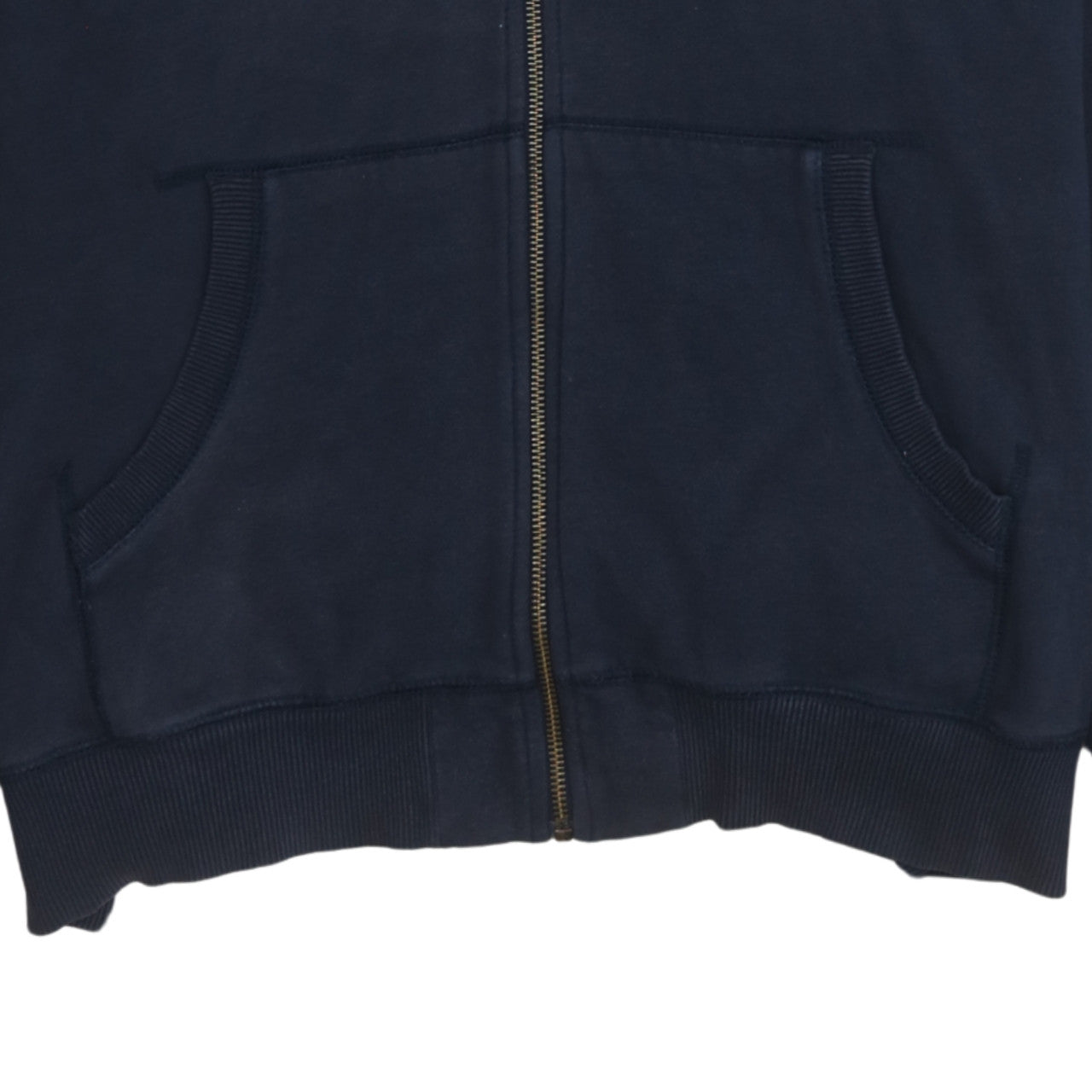 Timberland Men's Blue XL Full Zip Hoodie Fleece Jacket