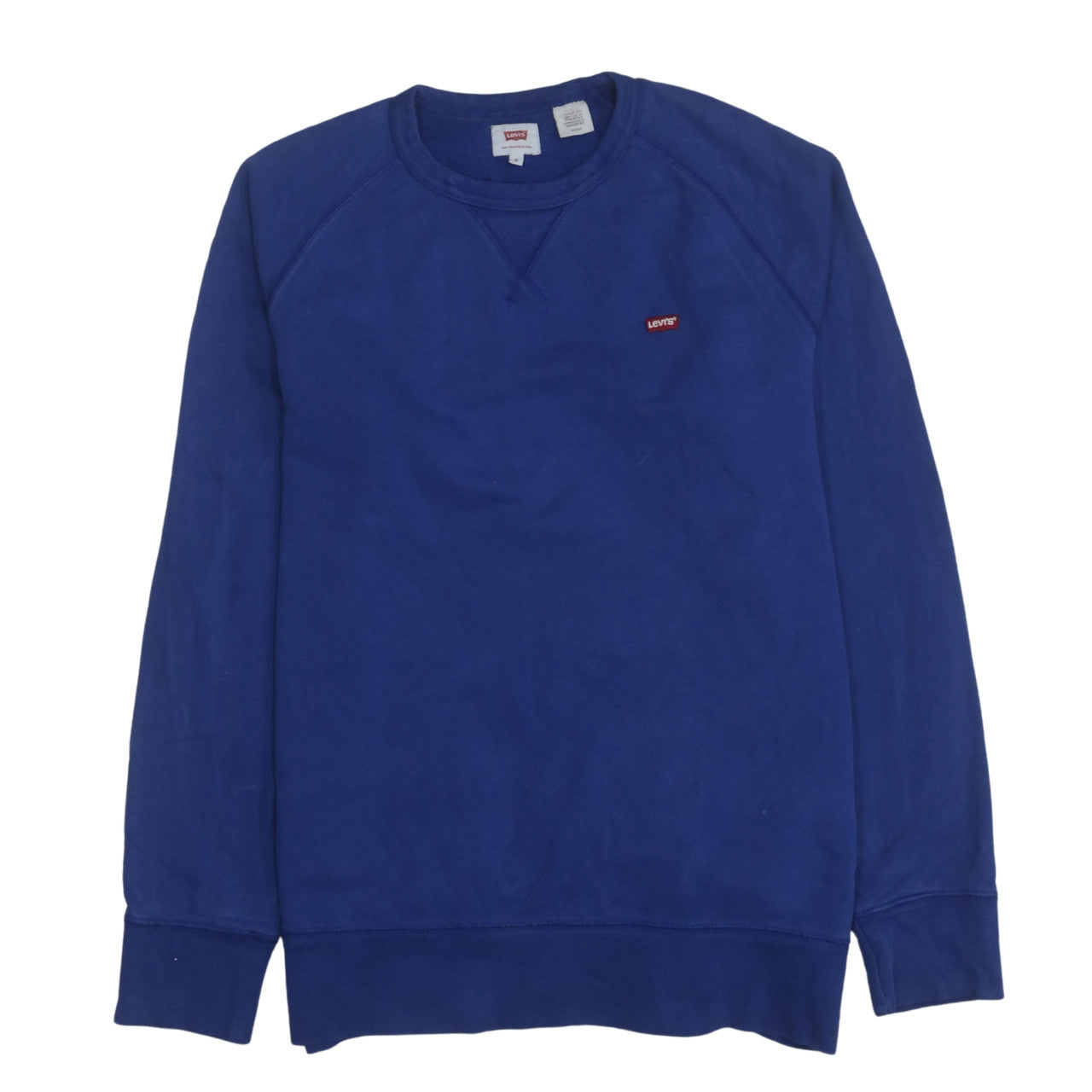 Levi's Men's Blue Pullover Sweatshirt Size S Crew Neck Fleece