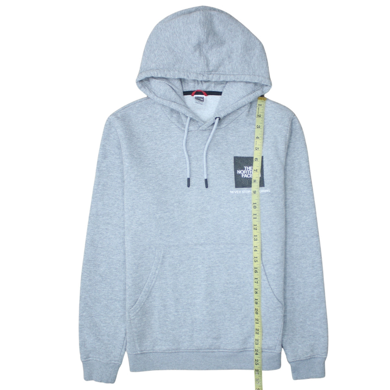 The North Face Men's Grey Pullover Hoodie Size S Regular Fit