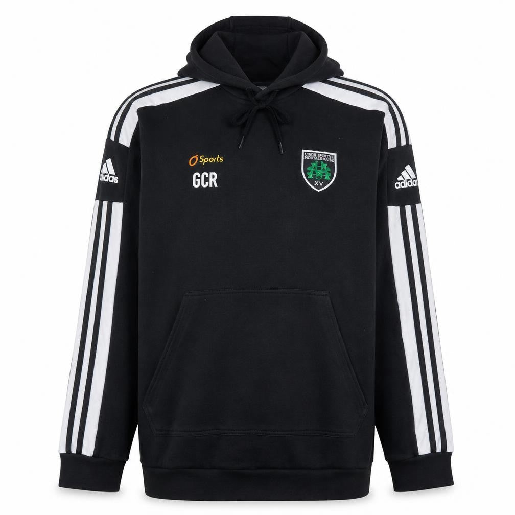 Adidas Men’s Black XL Pullover Hoodie Rugby Sports Top