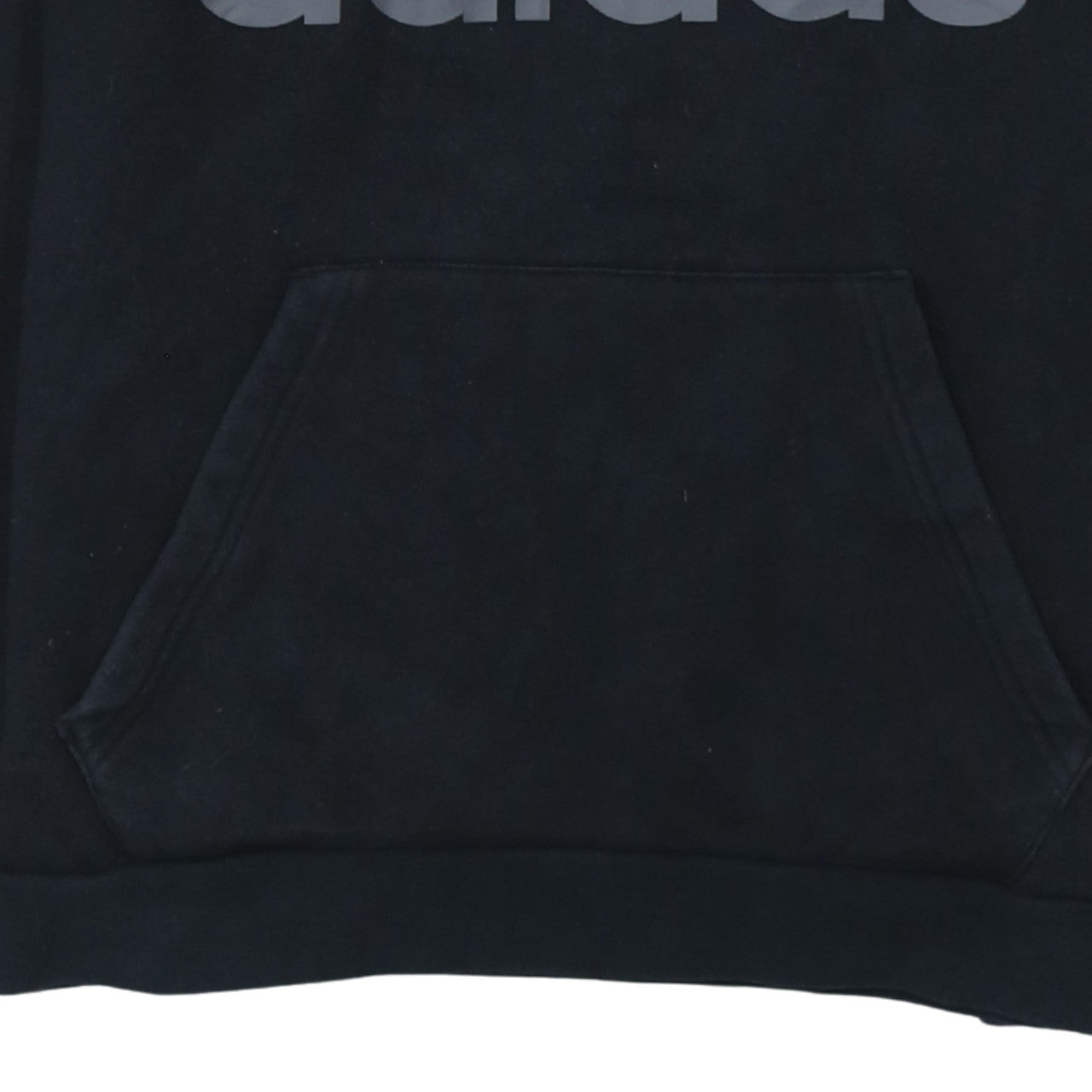 adidas Mens Black Pullover Hoodie Size M Sports Fleece